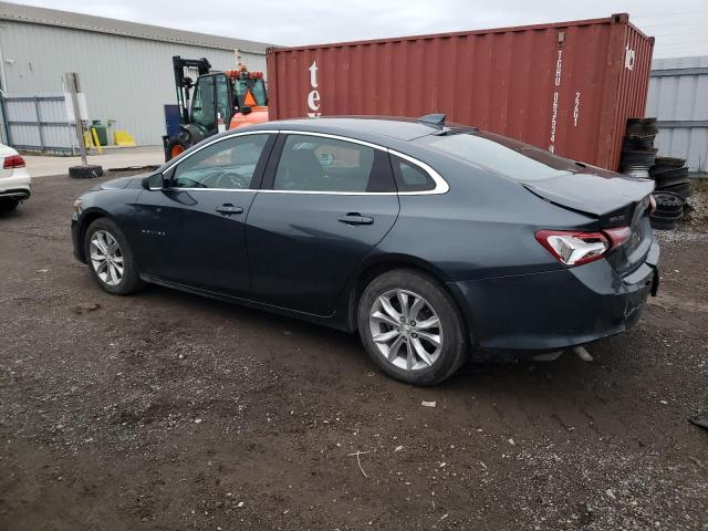 1G1ZD5ST3MF025504 - 2021 CHEVROLET MALIBU LT TEAL photo 2