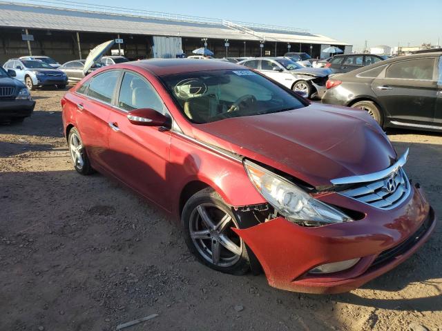 5NPEC4AC8BH308004 - 2011 HYUNDAI SONATA SE RED photo 4