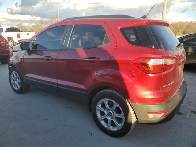 MAJ3P1TE1JC170718 - 2018 FORD ECOSPORT SE RED photo 2