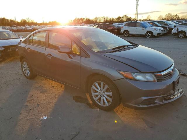 19XFB2F84CE083327 - 2012 HONDA CIVIC EX GRAY photo 4