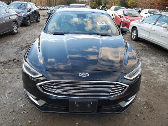 3FA6P0T99HR136029 - 2017 FORD FUSION SE BLACK photo 5