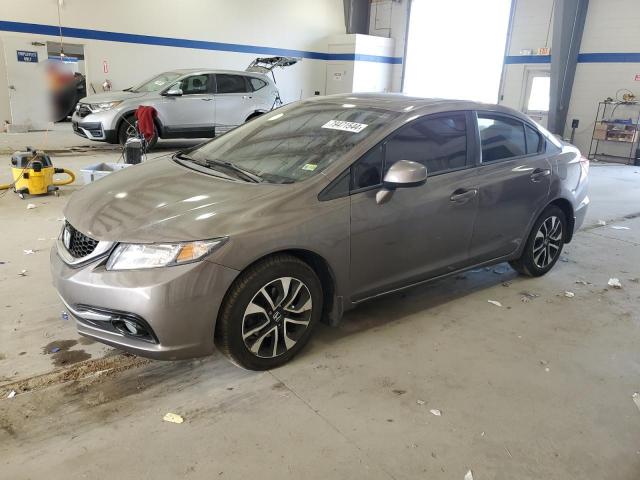 2HGFB2F95DH543563 - 2013 HONDA CIVIC EXL ნაცრისფერი ფოტო 1