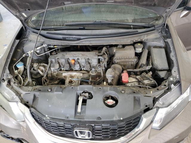 2HGFB2F95DH543563 - 2013 HONDA CIVIC EXL ნაცრისფერი ფოტო 11