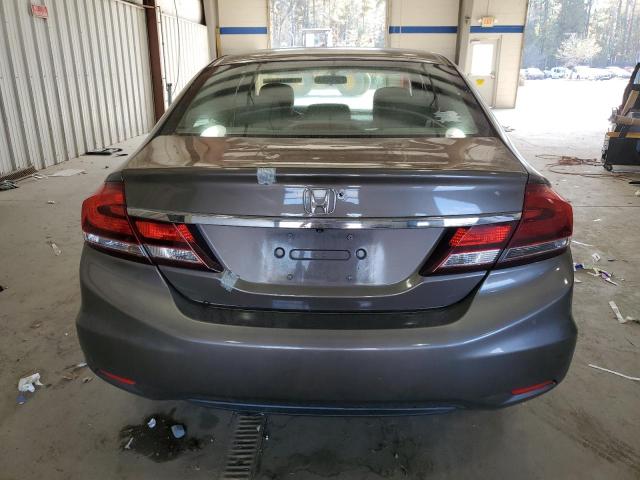 2HGFB2F95DH543563 - 2013 HONDA CIVIC EXL ნაცრისფერი ფოტო 6