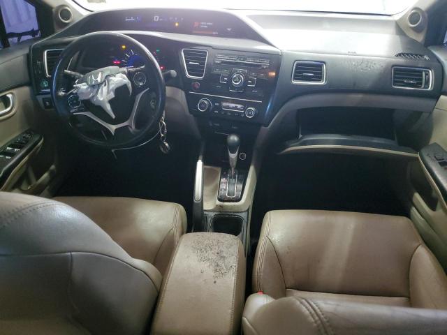 2HGFB2F95DH543563 - 2013 HONDA CIVIC EXL ნაცრისფერი ფოტო 8