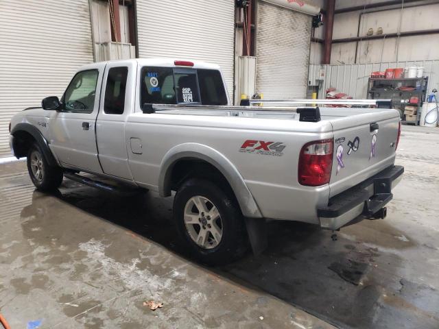 1FTZR45E04PA91308 - 2004 FORD RANGER SUPER CAB SILVER photo 2