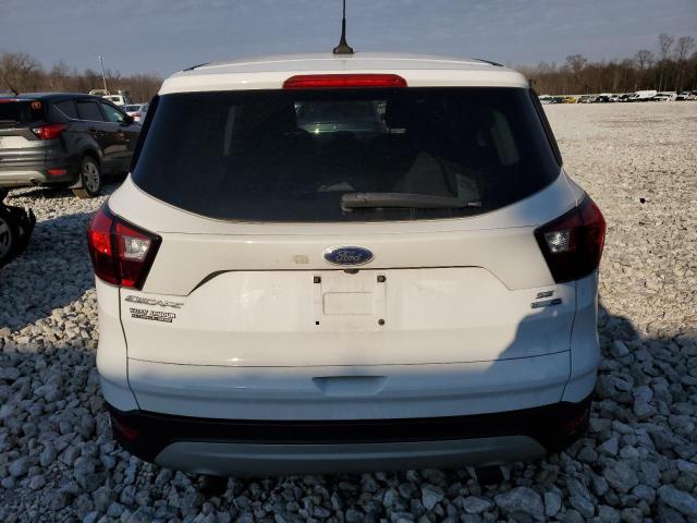 1FMCU9GD1KUB40516 - 2019 FORD ESCAPE SE WHITE photo 6