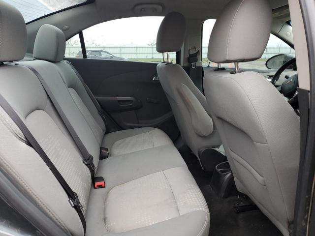 1G1JB5SH6C4219226 - 2012 CHEVROLET SONIC LS GRAY photo 10