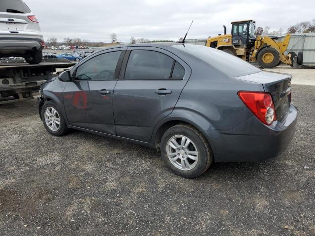 1G1JB5SH6C4219226 - 2012 CHEVROLET SONIC LS GRAY photo 2