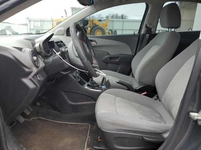 1G1JB5SH6C4219226 - 2012 CHEVROLET SONIC LS GRAY photo 7