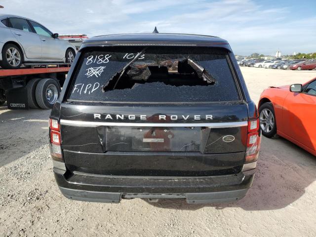 SALGR2FV0HA378188 - 2017 LAND ROVER RANGE ROVE BLACK photo 6