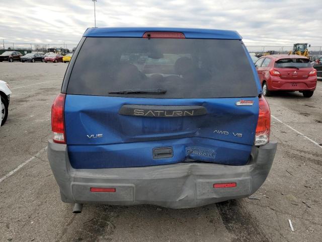 5GZCZ63464S842662 - 2004 SATURN VUE BLUE photo 6