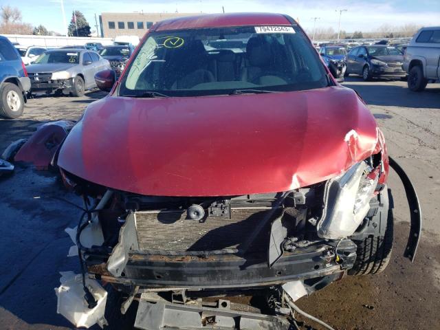 KNMAT2MV3FP523218 - 2015 NISSAN ROGUE S RED photo 5