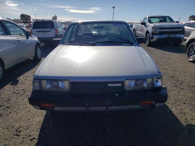 JM1GC2217H1130905 - 1987 MAZDA 626 SILVER photo 5