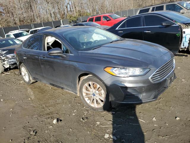 3FA6P0HD1KR247274 - 2019 FORD FUSION SE GRAY photo 4