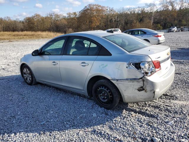 1G1PA5SH1F7271525 - 2015 CHEVROLET CRUZE LS SILVER photo 2