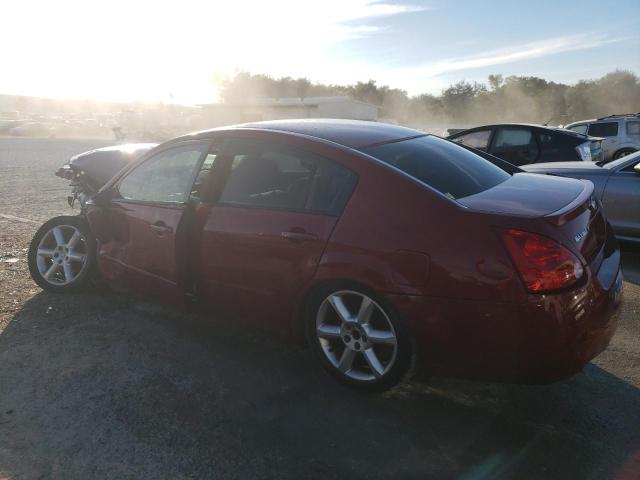 1N4BA41E34C842641 - 2004 NISSAN MAXIMA SE BURGUNDY photo 2