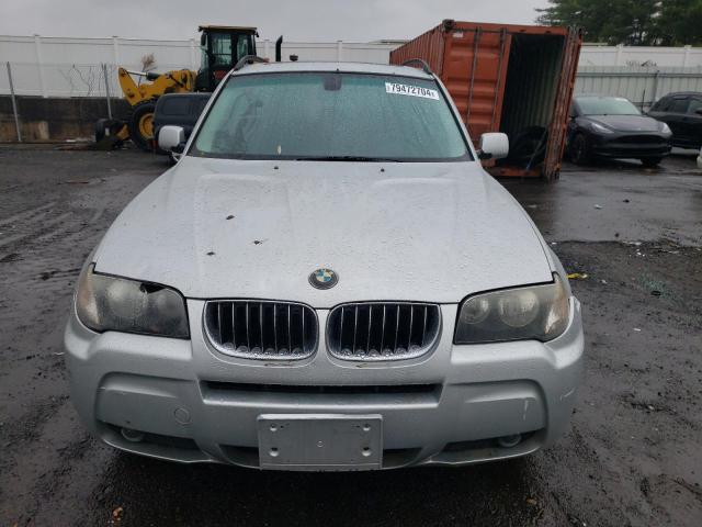 WBXPA93486WD27997 - 2006 BMW X3 3.0I SILVER photo 5