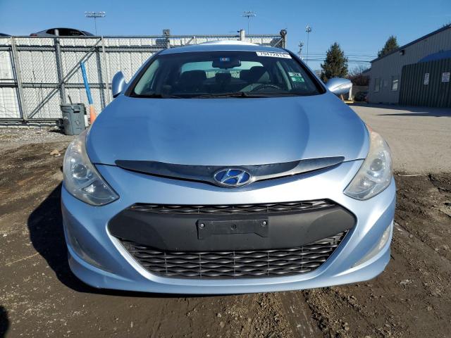 KMHEC4A4XDA067044 - 2013 HYUNDAI SONATA HYBRID BLUE photo 5