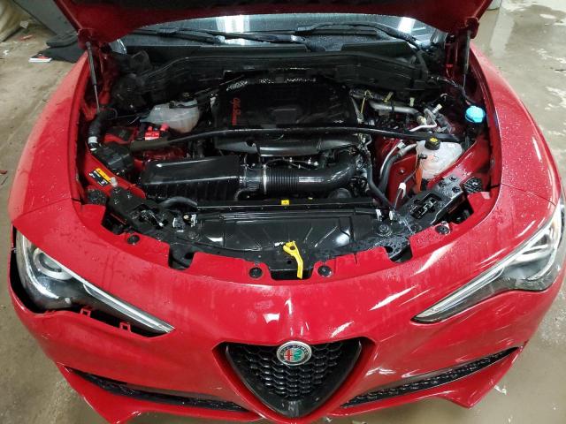 ZASPAKBN4N7D26440 - 2022 ALFA ROMEO STELVIO TI RED photo 12