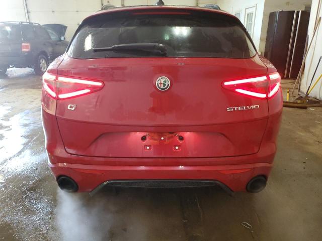 ZASPAKBN4N7D26440 - 2022 ALFA ROMEO STELVIO TI 红色 照片 6