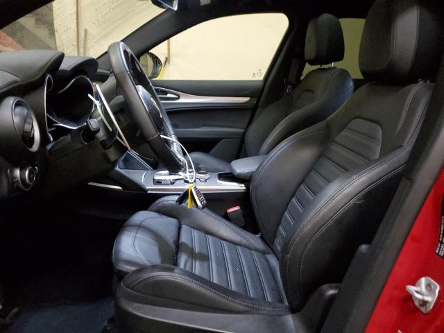 ZASPAKBN4N7D26440 - 2022 ALFA ROMEO STELVIO TI 红色 照片 7