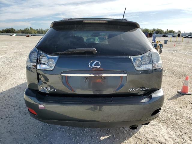 JTJHW31U660019128 - 2006 LEXUS RX 400 BLACK photo 6