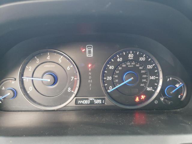 5J6TF2H50CL005722 - 2012 HONDA CROSSTOUR EXL ლურჯი ფოტო 9