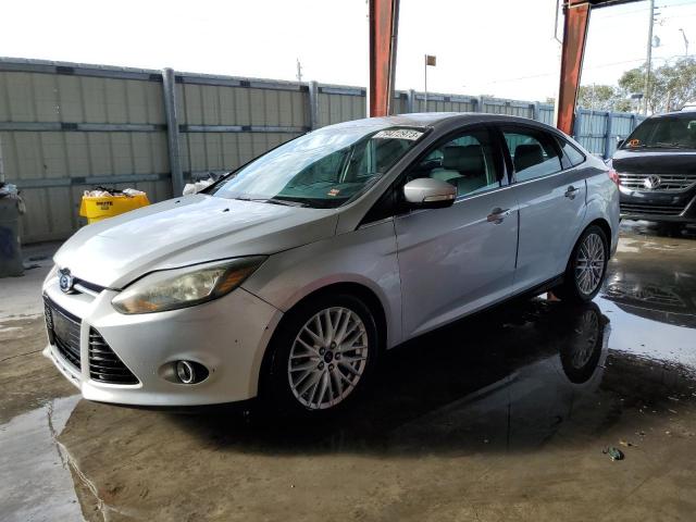 1FADP3J23EL339071 - 2014 FORD FOCUS TITANIUM SILVER photo 1