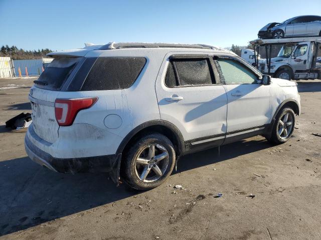 1FM5K8D81GGA73714 - 2016 FORD EXPLORER XLT WHITE photo 3