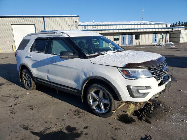 1FM5K8D81GGA73714 - 2016 FORD EXPLORER XLT WHITE photo 4