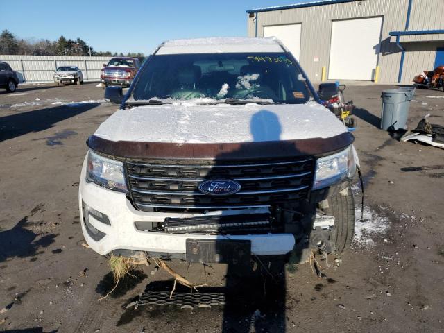 1FM5K8D81GGA73714 - 2016 FORD EXPLORER XLT WHITE photo 5