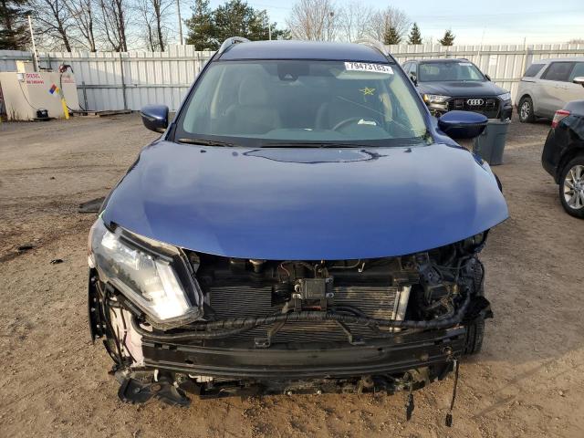 5N1AT2MV1LC704509 - 2020 NISSAN ROGUE S BLUE photo 5