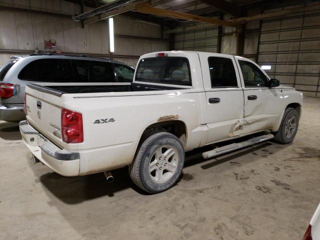 1D7HW38KX9S787765 - 2009 DODGE DAKOTA SXT WHITE photo 3