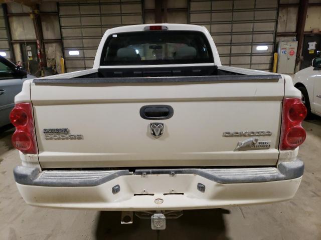 1D7HW38KX9S787765 - 2009 DODGE DAKOTA SXT WHITE photo 6