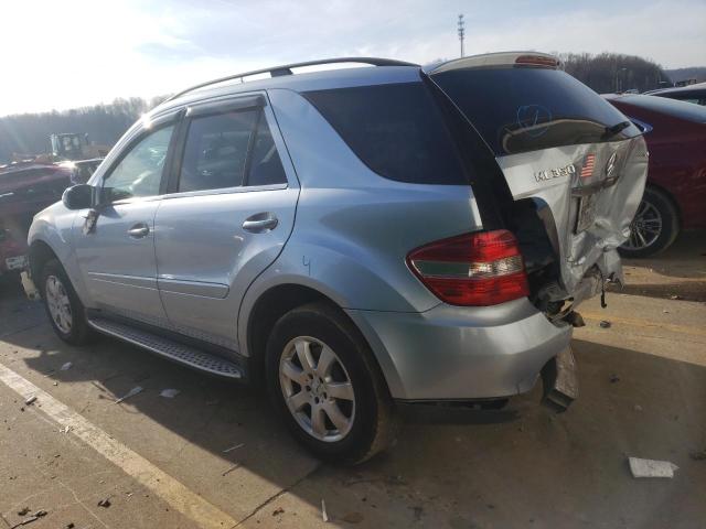 4JGBB86E77A268757 - 2007 MERCEDES-BENZ ML 350 SILVER photo 2