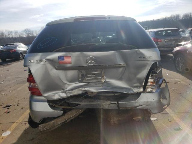 4JGBB86E77A268757 - 2007 MERCEDES-BENZ ML 350 SILVER photo 6