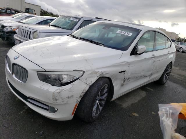 WBASN4C55AC209420 - 2010 BMW 550 GT WHITE photo 1