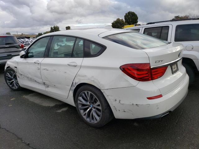 WBASN4C55AC209420 - 2010 BMW 550 GT WHITE photo 2