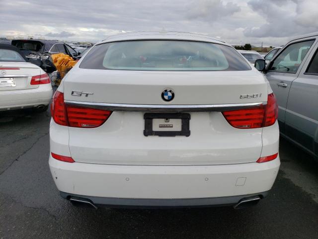 WBASN4C55AC209420 - 2010 BMW 550 GT WHITE photo 6