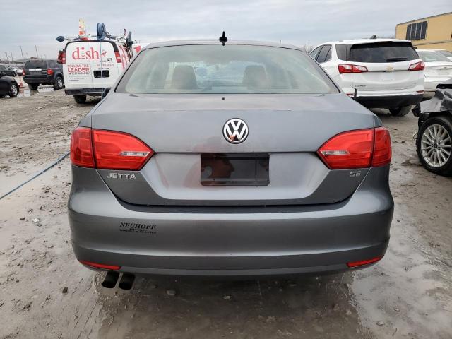 3VWD17AJ2EM271299 - 2014 VOLKSWAGEN JETTA SE GRAY photo 6