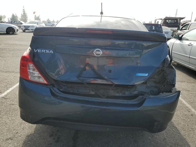 3N1CN7AP6FL951661 - 2015 NISSAN VERSA S BLUE photo 6