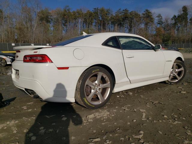 2G1FK1EJ8F9203205 - 2015 CHEVROLET CAMARO 2SS WHITE photo 3