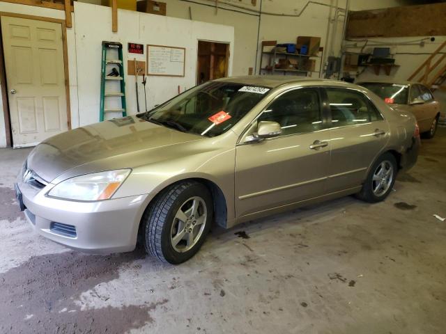 JHMCN36427C000728 - 2007 HONDA ACCORD HYBRID TAN photo 1