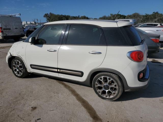 ZFBCFADHXEZ012941 - 2014 FIAT 500L TREKKING WHITE photo 2