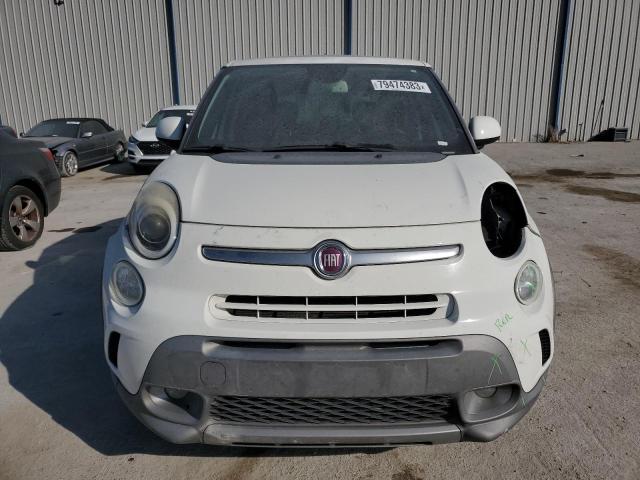 ZFBCFADHXEZ012941 - 2014 FIAT 500L TREKKING WHITE photo 5