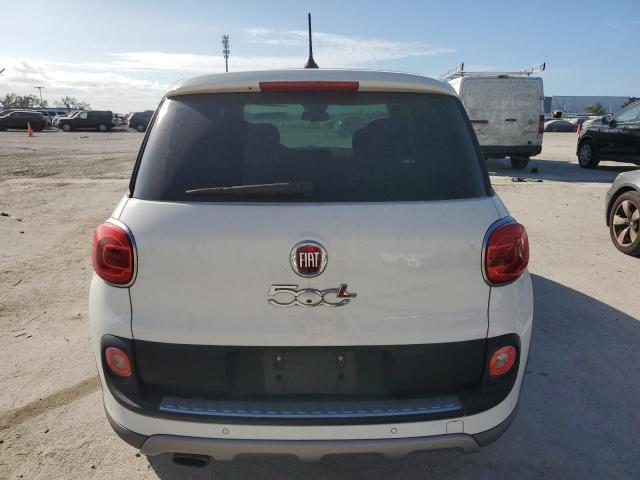 ZFBCFADHXEZ012941 - 2014 FIAT 500L TREKKING WHITE photo 6