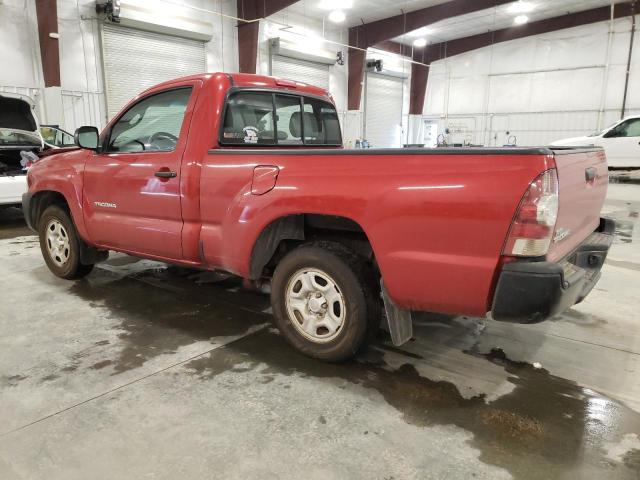 5TENX4CN1AZ724197 - 2010 TOYOTA TACOMA RED photo 2