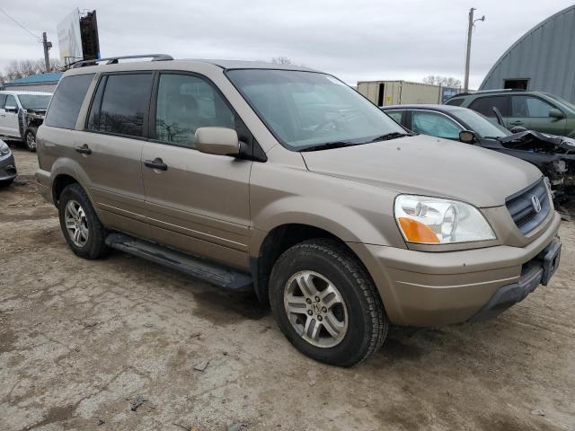 2HKYF18403H578640 - 2003 HONDA PILOT EX TAN photo 4