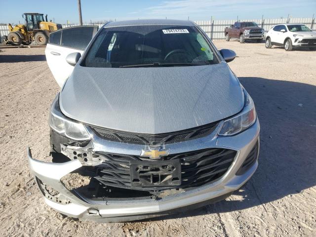 1G1BC5SM0K7140369 - 2019 CHEVROLET CRUZE LS SILVER photo 5